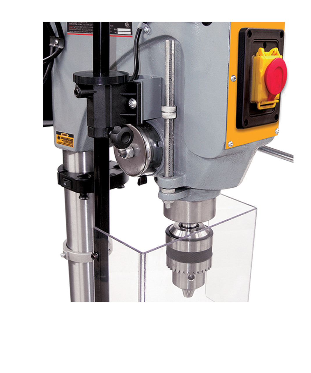 King Industrial KING-KC-119FC-LS 17in Long Stroke Drill Press With Safety Guard