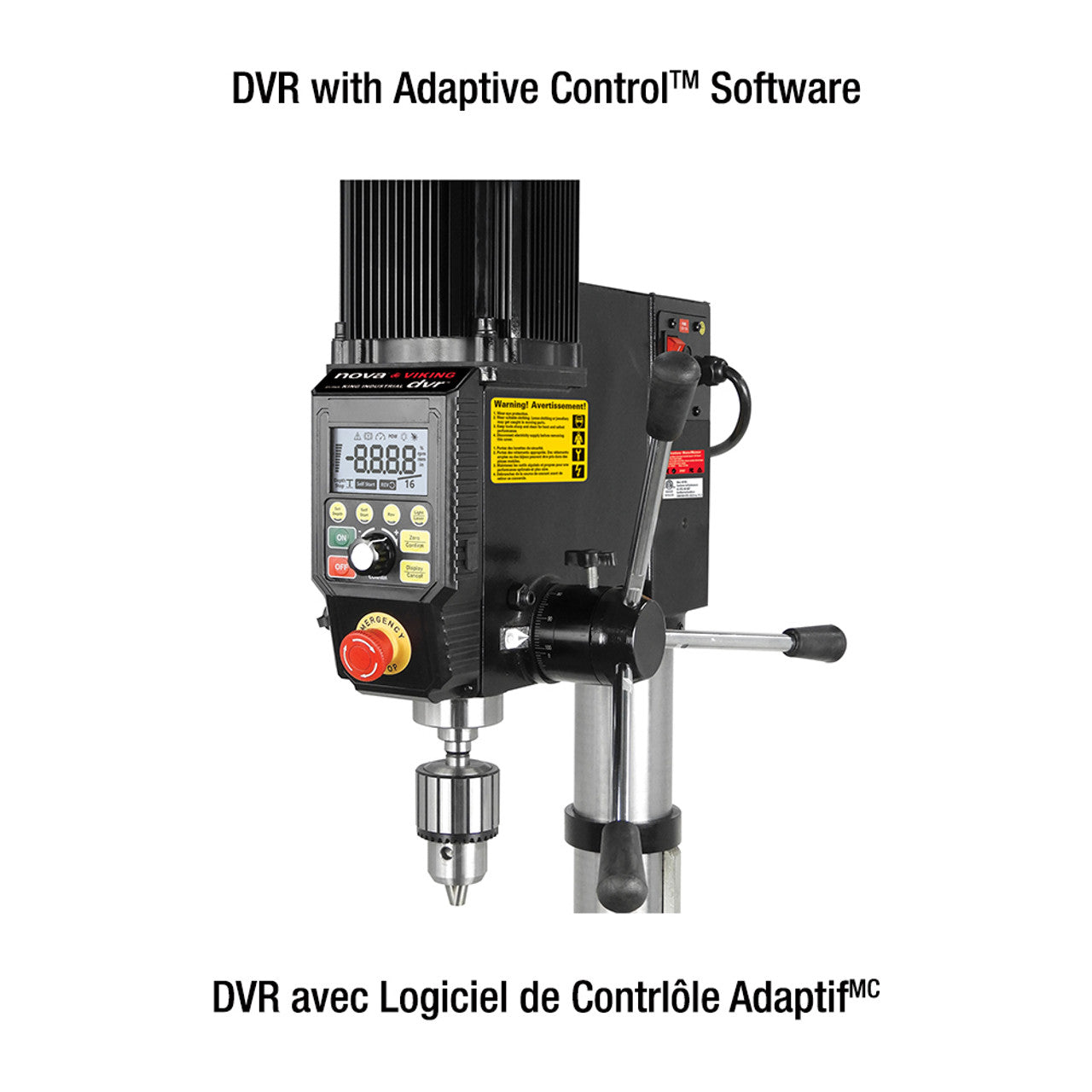 King Canada 83705 Nova Viking DVR 16in Drill Press