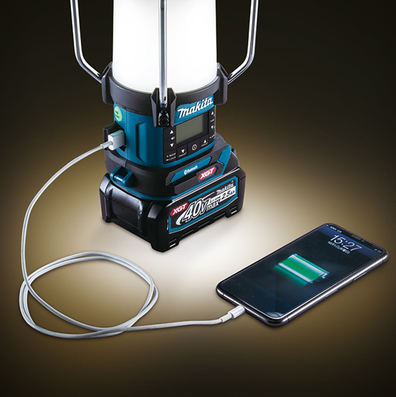 Makita MAK-MR010G 40V MAX XGT Lantern / Radio Bare Tool