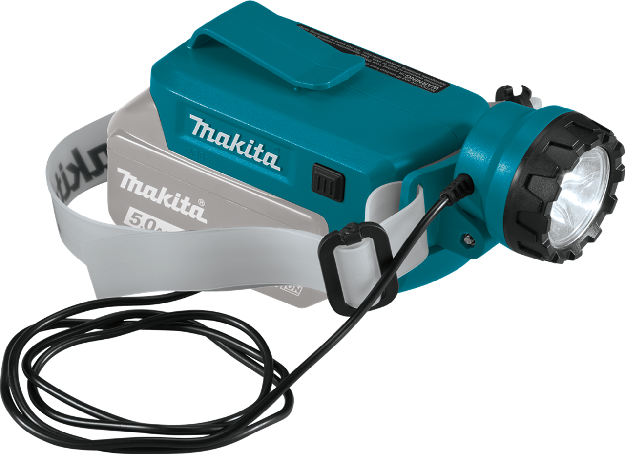Makita MAK-DML800 18V LXT Lithium Ion Cordless L.E.D. Headlamp, Headlamp Only