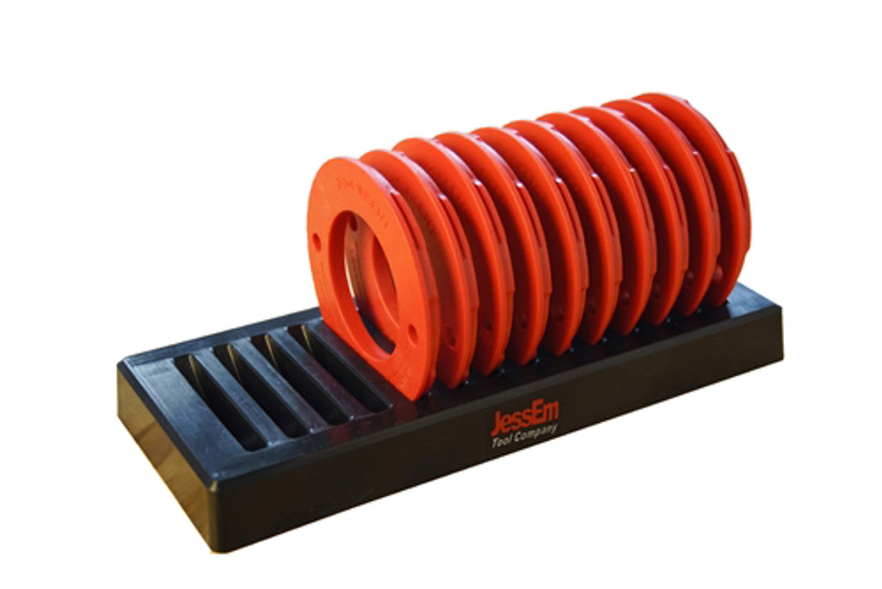 JessEm Tool Co. JES-02030 10pc Insert Ring Set With Caddy