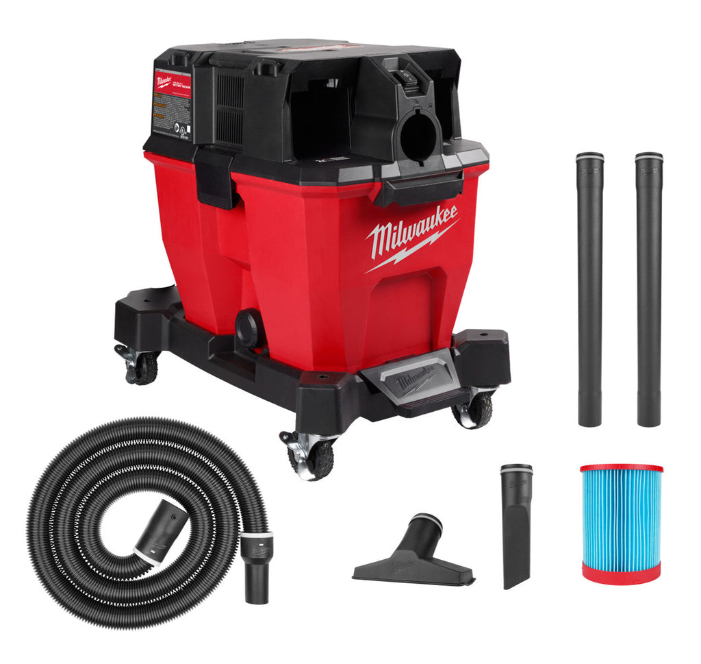 Milwaukee MIL-0920-20 M18 FUEL 9 Gallon Dual-Battery Wet/Dry Vacuum - Bare Tool