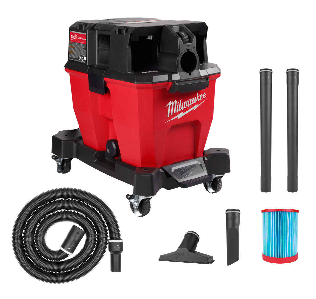 Milwaukee MIL-0920-20 M18 FUEL 9 Gallon Dual-Battery Wet/Dry Vacuum - Bare Tool