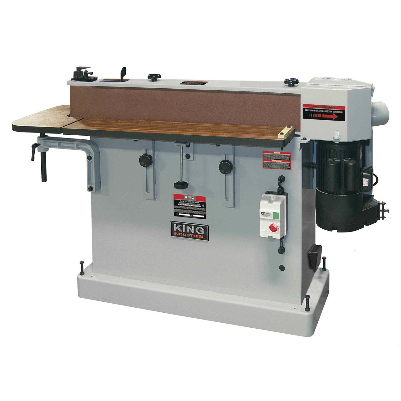 King Canada KING-KC-108-OSC 6 X 108in Oscillating Edge Sander