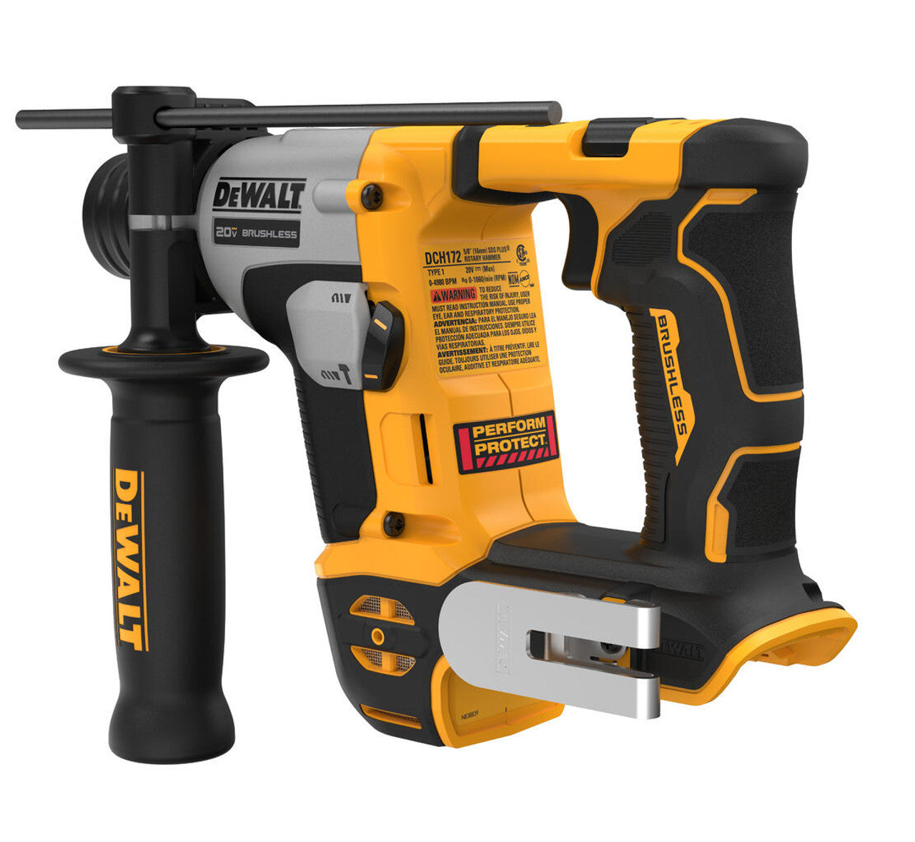 DEWALT DEW-DCH172B ATOMIC 20V MAX 5/8in Brushless Cordless SDS Plus Rotary Hammer Bare Tool