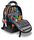Veto Pro Pac VPP-TECH-PAC-HIVIS-ORG Backpack Tech Tool Bag - HIVIS Orange