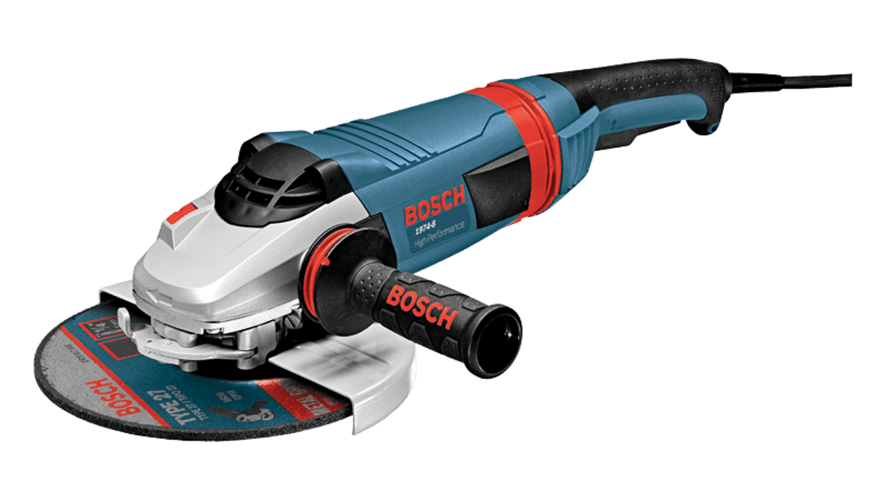 Bosch BOS-1974-8 7in Angle Grinder 15AMP High Performance