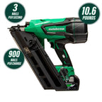 Metabo-HPT HPT-NR3690DCM 36V 30 Deg Cordless Paper Strip Framing Nailer 2.5Ah Kit