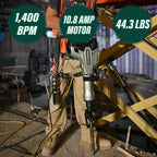 Metabo-HPT HPT-H65SD3M 1-1/8in Hex Demolition Hammer with Aluminum Housing Body