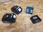 StealthMounts SM-BM-MK18-BLU-6 Battery Mounts for Makita 18v LXT Teal 6pk