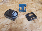 StealthMounts SM-BM-MK40-BLUE-6 Battery Mounts for Makita 40V XGT 4Pk