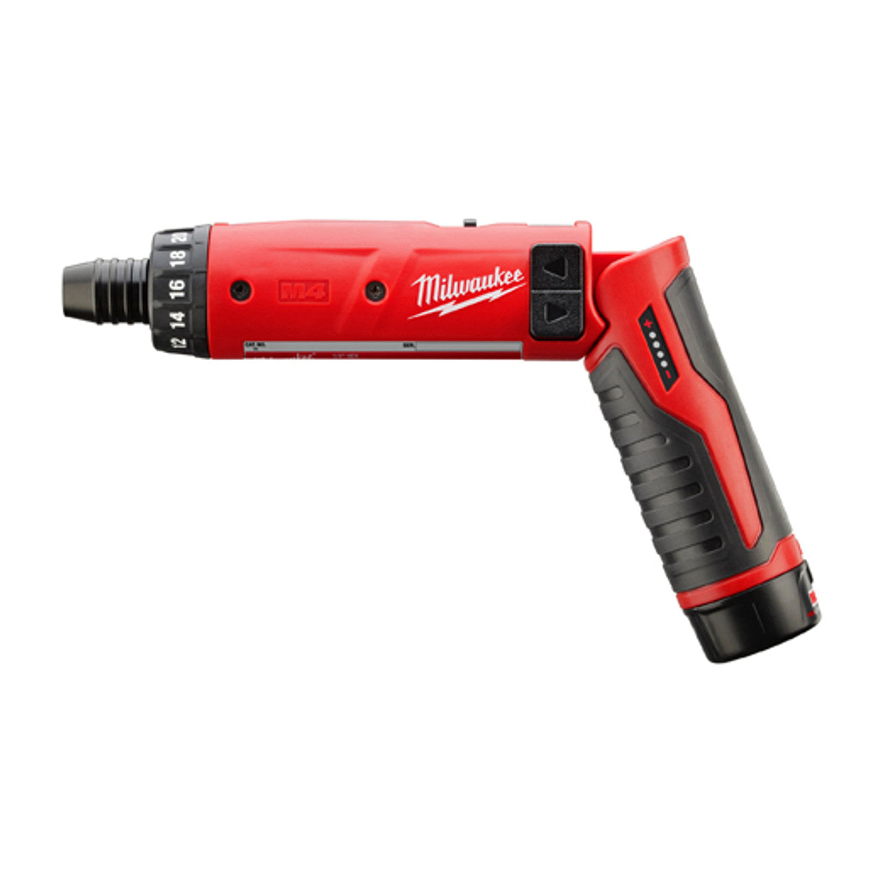 Milwaukee MIL-2101-22 M4 1/4in Hex Screwdriver Kit With Batteries