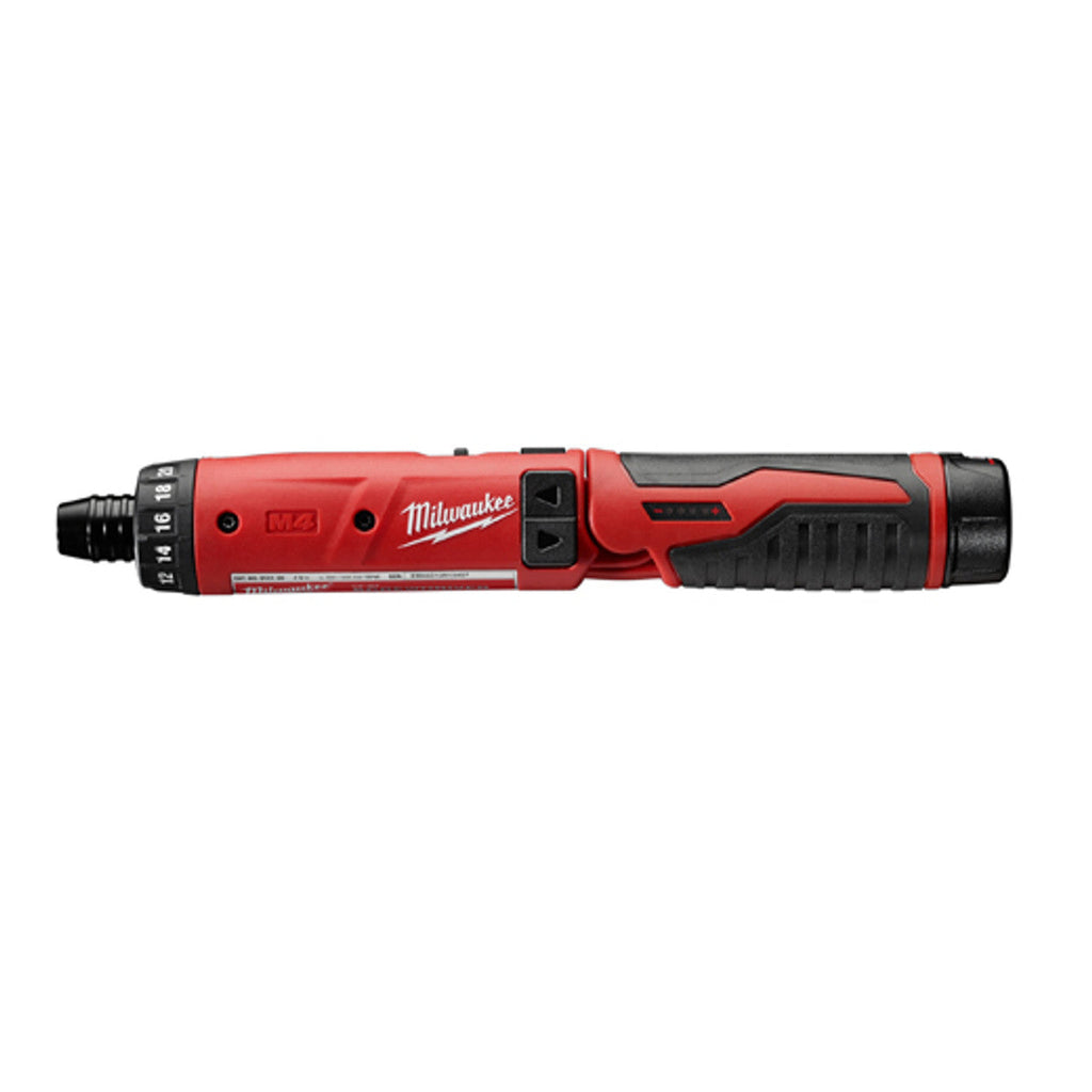 Milwaukee MIL-2101-22 M4 1/4in Hex Screwdriver Kit With Batteries