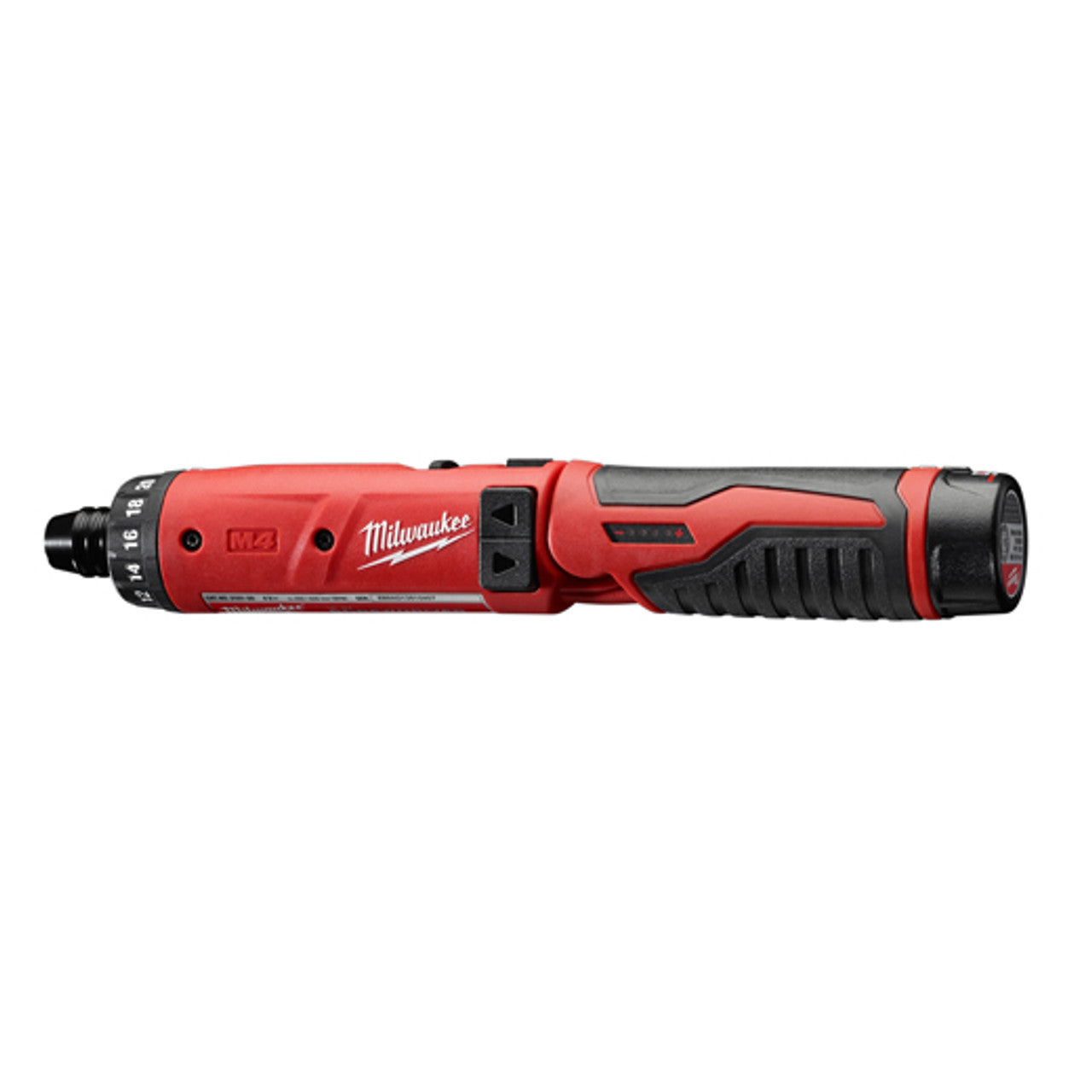 Milwaukee MIL-2101-22 M4 1/4in Hex Screwdriver Kit With Batteries