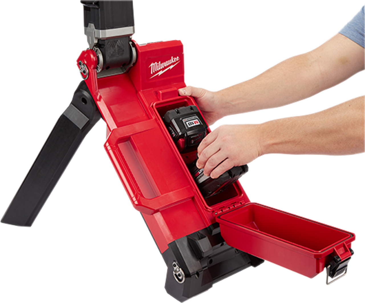 Milwaukee MIL-2120-20 M18 ROCKET Dual Pack Tower Light with One Key (Bare Tool)