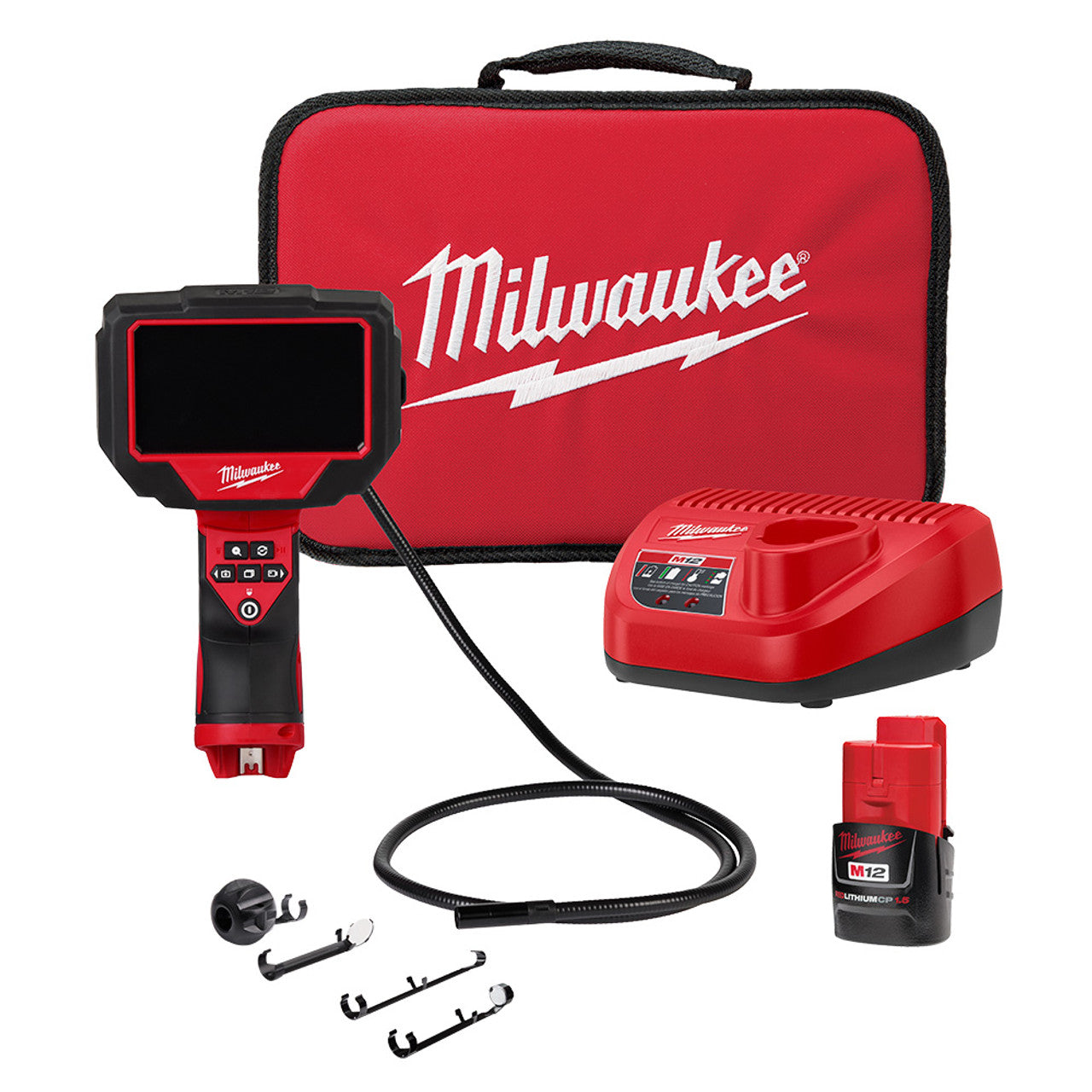 Milwaukee MIL-2323-21 M12 M-Spector 360 4ft Inspection Camera CP2.0 Kit