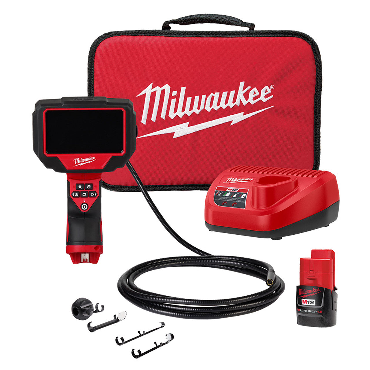 Milwaukee MIL-2324-21 M12 M-Spector 360 10ft Inspection Camera CP2.0 Kit