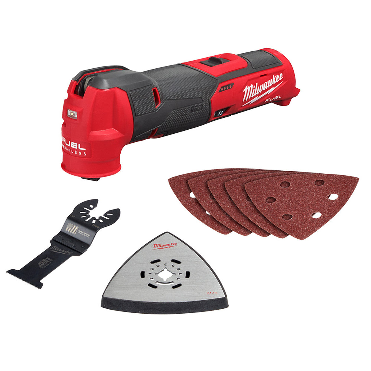 Milwaukee MIL-2526-20 M12 FUEL Oscillating Multi-Tool Bare Tool