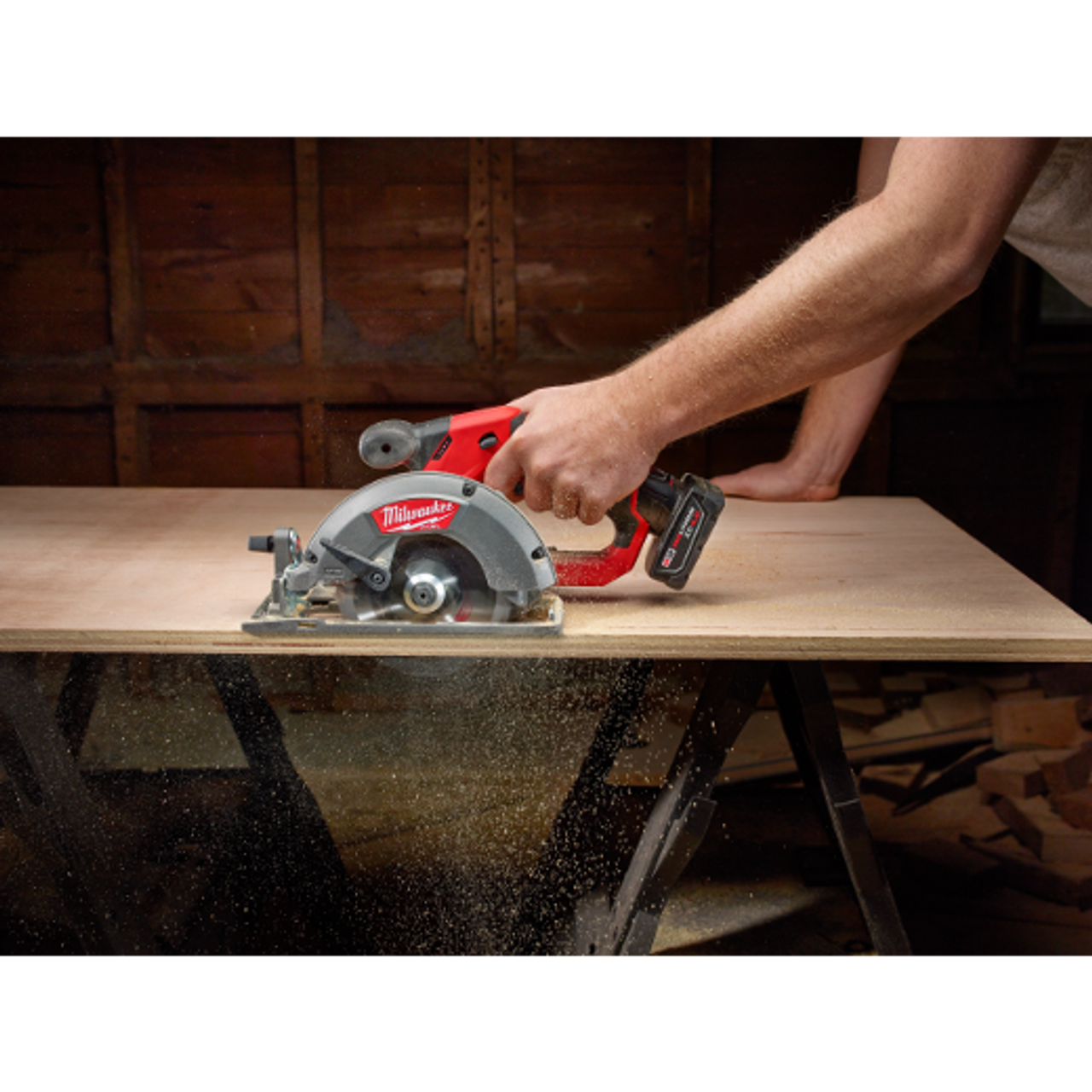 Milwaukee MIL-2530-20 M12 Fuel Circular Saw 5-3/8in