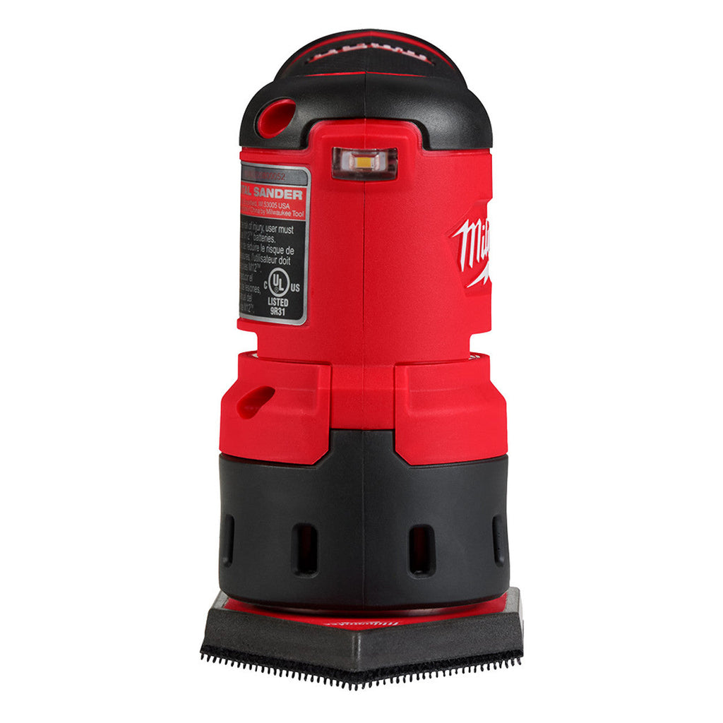Milwaukee MIL-2531-20 M12 FUEL Brushless Orbital Detail Sander Bare Tool
