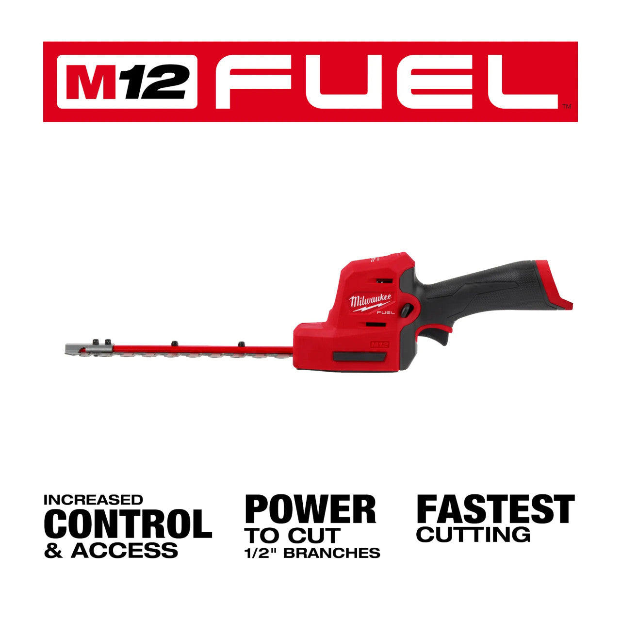 Milwaukee MIL-2533-20 M12 FUEL 8in Hedge Trimmer Bare Tool
