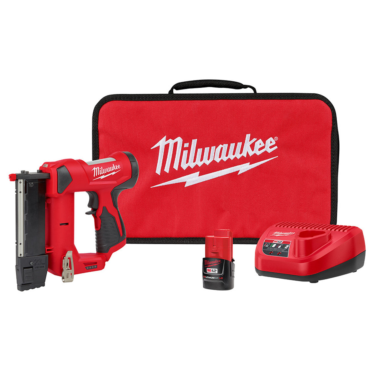 Milwaukee MIL-2540-21 M12 23G Pin Nailer CP1.5 Kit