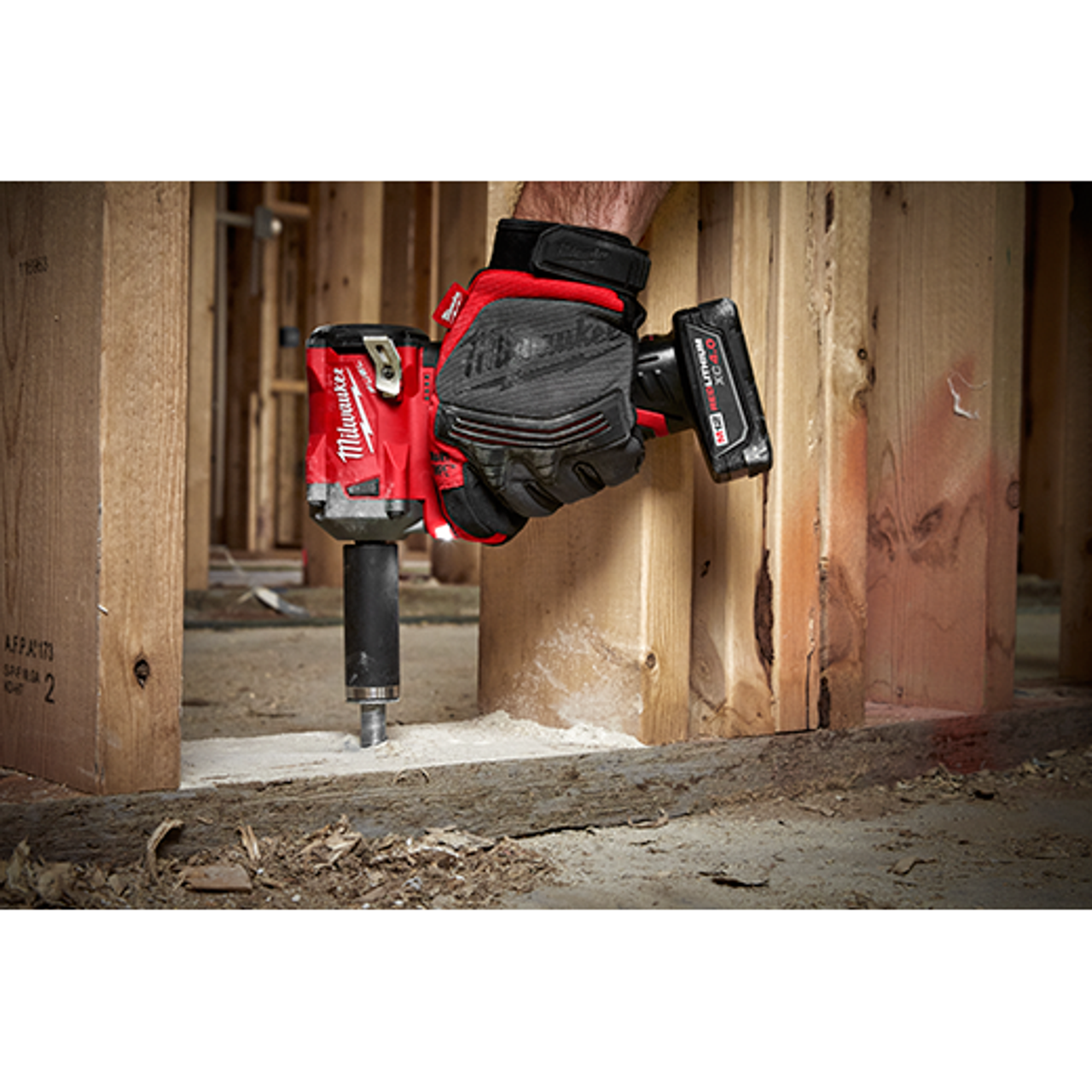 Milwaukee MIL-2554-20 M12 FUEL 3/8in Stubby Impact Wrench