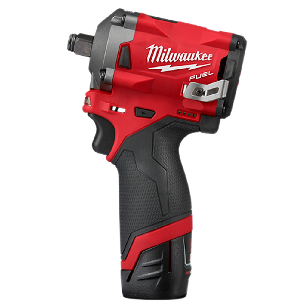 Milwaukee MIL-2555-22 M12 FUEL Stubby 1/2in Impact Wrench Kit