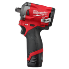 Milwaukee MIL-2555-22 M12 FUEL Stubby 1/2in Impact Wrench Kit