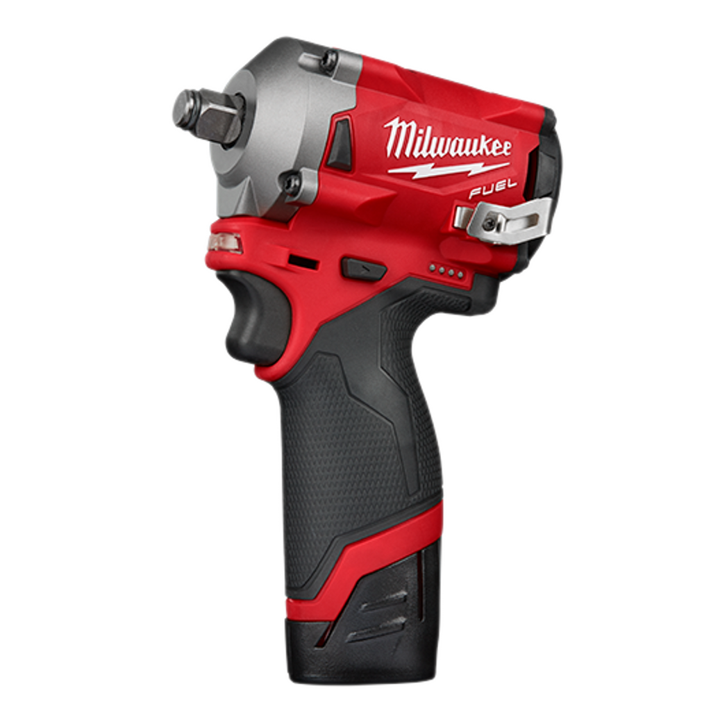 Milwaukee MIL-2555-22 M12 FUEL Stubby 1/2in Impact Wrench Kit