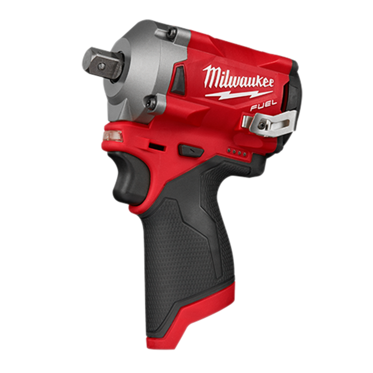 Milwaukee MIL-2555P-20 M12 FUEL 1/2in Stubby Impact Wrench with Pin Detent