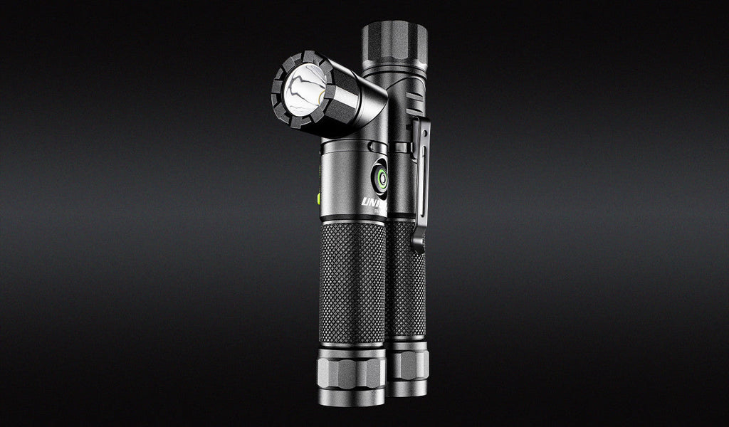 Unilite UNI-FR-1200 Dual Power Right Angle Flashlight