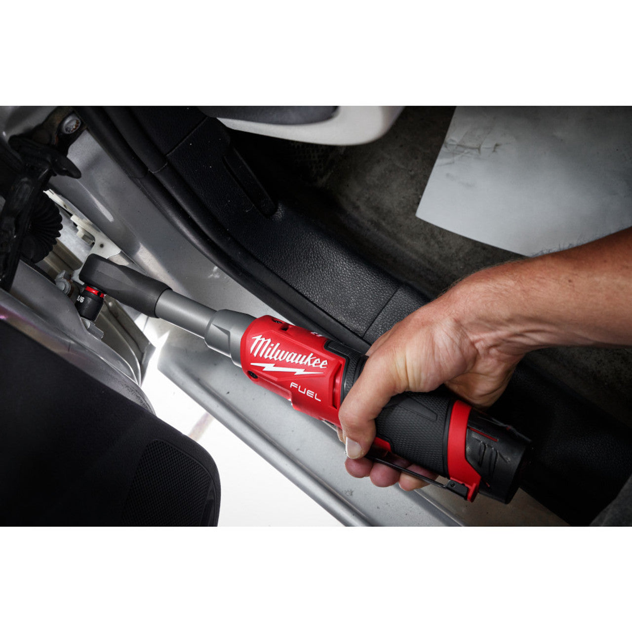 Milwaukee MIL-2568-20 M12 FUEL 1/4in Extended Reach High Speed Ratchet (Bare Tool)