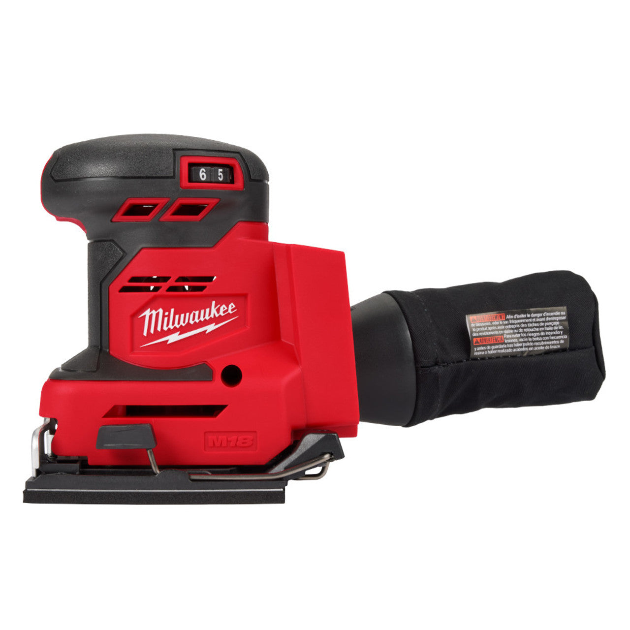 Milwaukee MIL-2649-20 M18 Orbital 1/4 Sheet Sander (Bare Tool)