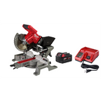 Milwaukee MIL-2733-21 M18 FUEL 7-1/4in Dual Bevel Sliding Compound Miter Saw Kit