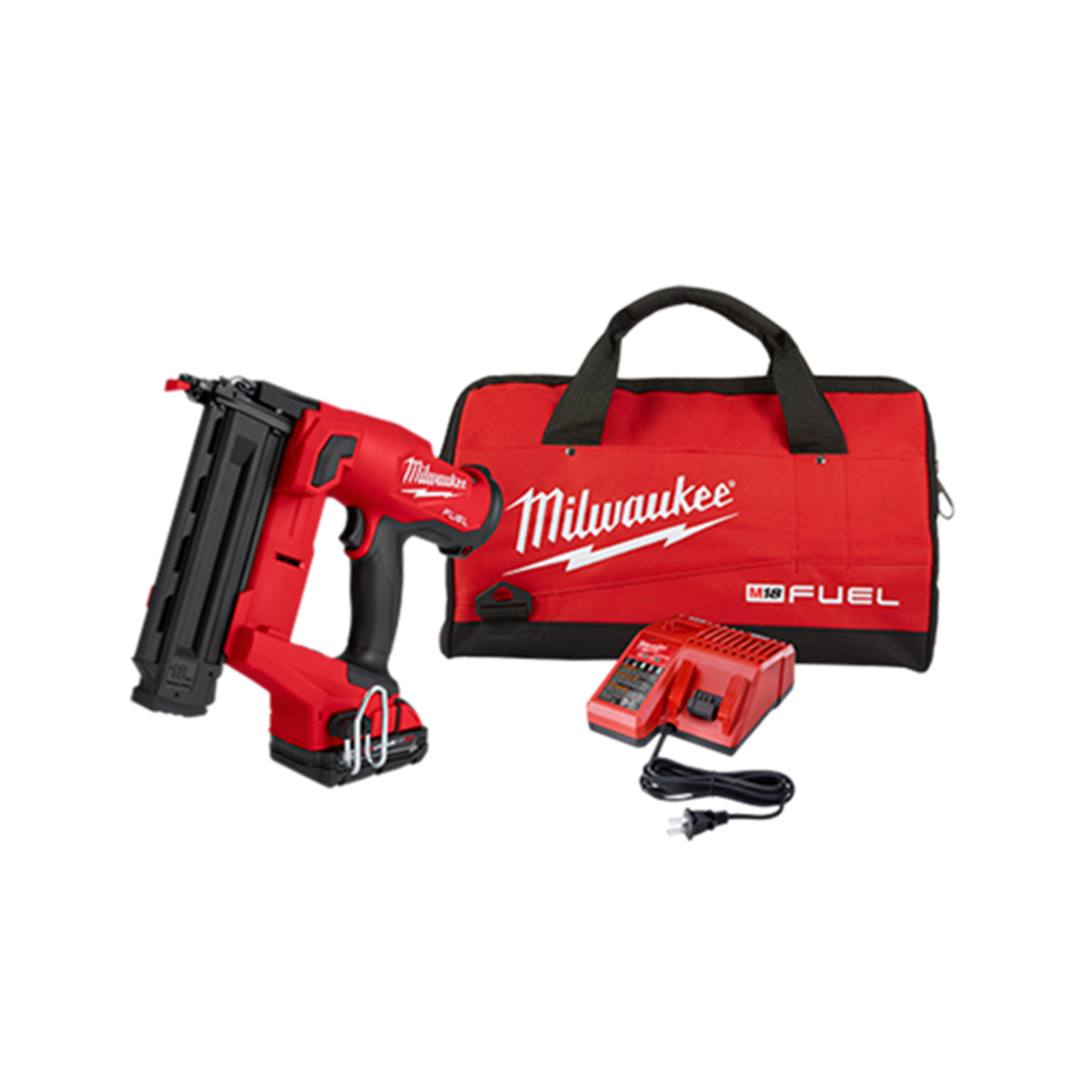 Milwaukee MIL-2746-21CT M18 FUEL GEN 2, 18 Gauge Brad Nailer CP2.0Ah Kit