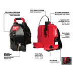 Milwaukee MIL-2775E-211 M18 FUEL SWITCH PACK Sectional Drum Machine with 5/8in Open Wind Cable XC5.0 Kit