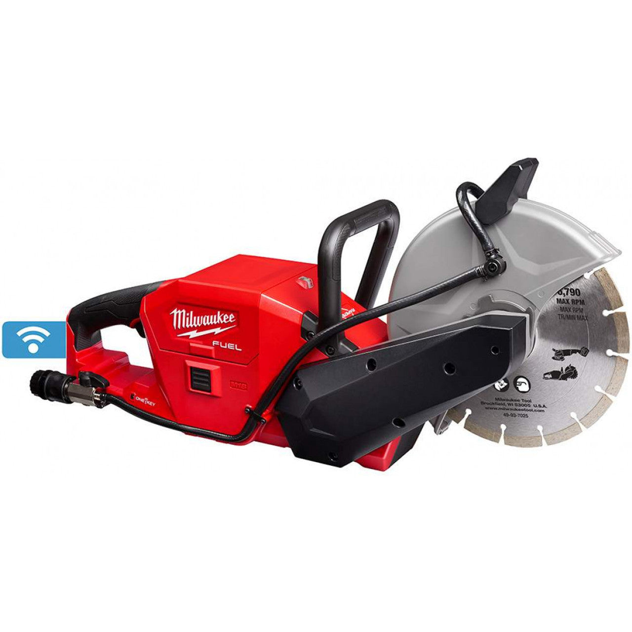 Milwaukee MIL-2786-22HD M18 FUEL Brushless Cordless 9in Cut-Off Saw with ONE-KEY 2x 12.0Ah Kit