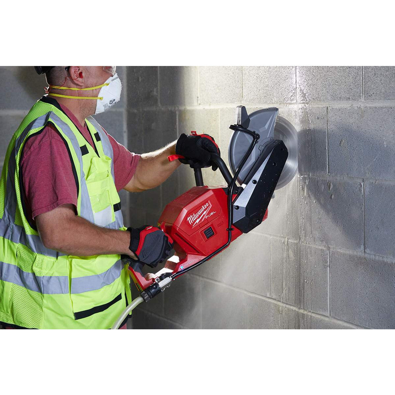 Milwaukee MIL-2786-22HD M18 FUEL Brushless Cordless 9in Cut-Off Saw with ONE-KEY 2x 12.0Ah Kit