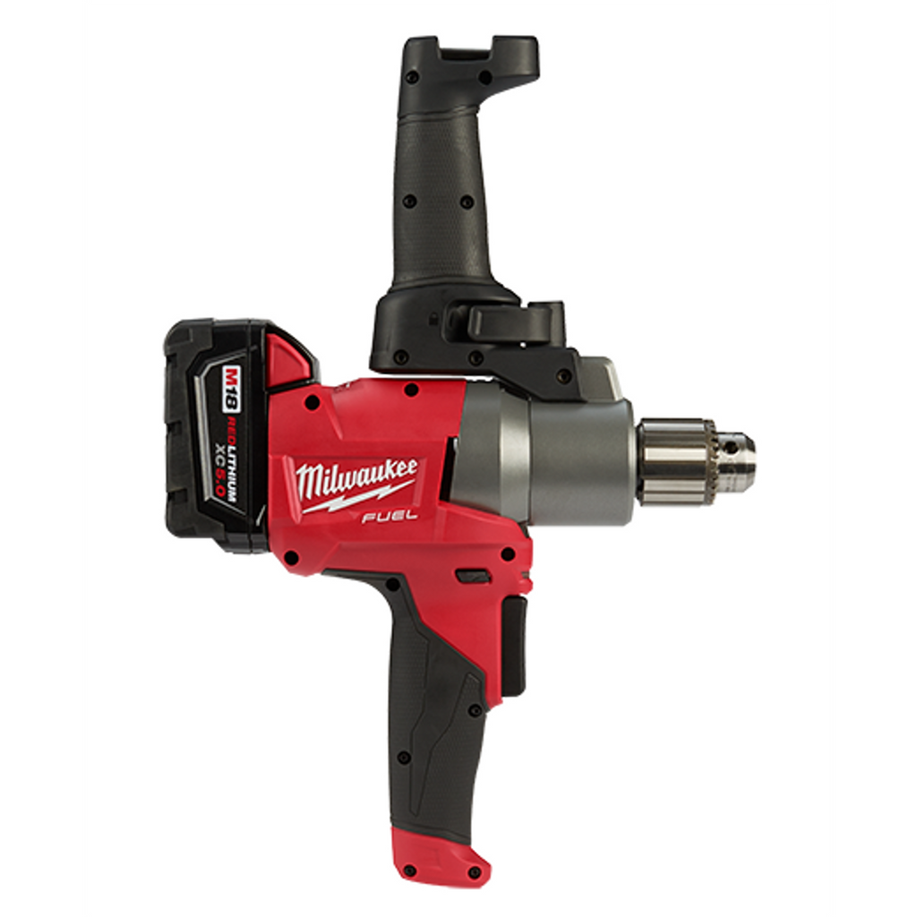 Milwaukee MIL-2810-20 M18 FUEL Mud Mixer with 180 degree Handle (Bare Tool)