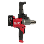 Milwaukee MIL-2810-20 M18 FUEL Mud Mixer with 180 degree Handle (Bare Tool)
