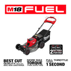 Milwaukee MIL-2823-22HD M18 FUEL 21in Self-Propelled Dual Battery Mower 2x 12.0Ah Kit