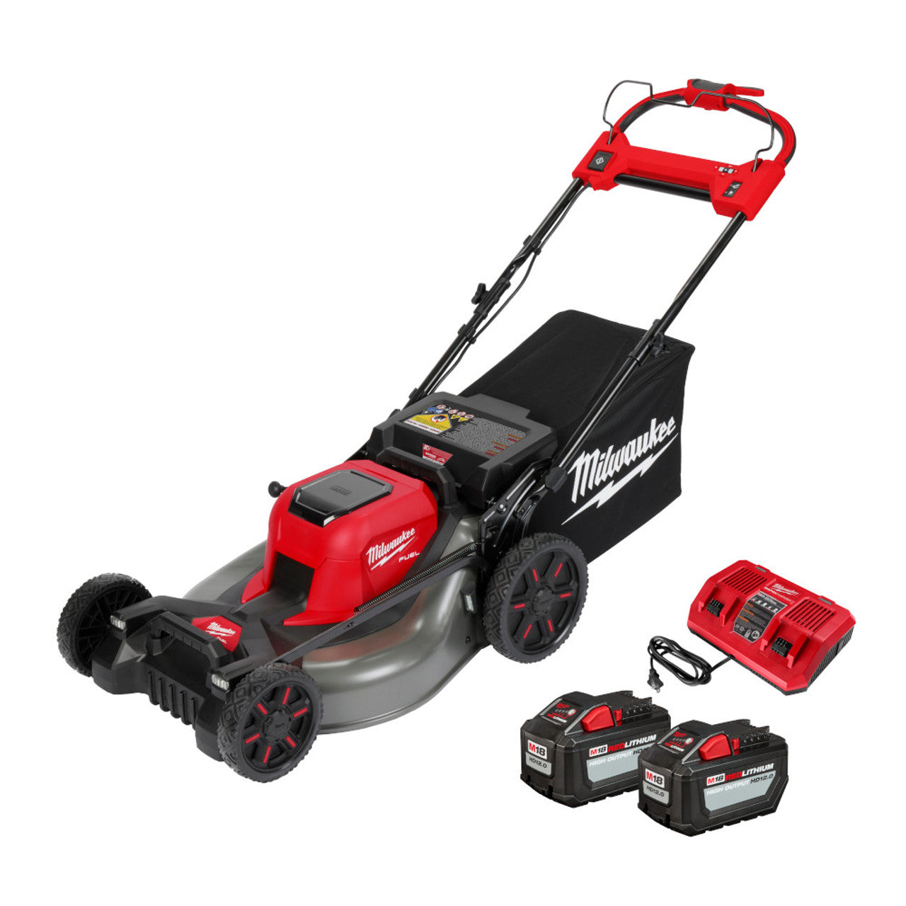 Milwaukee MIL-2823-22HD M18 FUEL 21in Self-Propelled Dual Battery Mower 2x 12.0Ah Kit