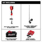 Milwaukee MIL-2825-21ST M18 FUEL Brushless String Trimmer 8.0Ah Kit With QUIK-LOK