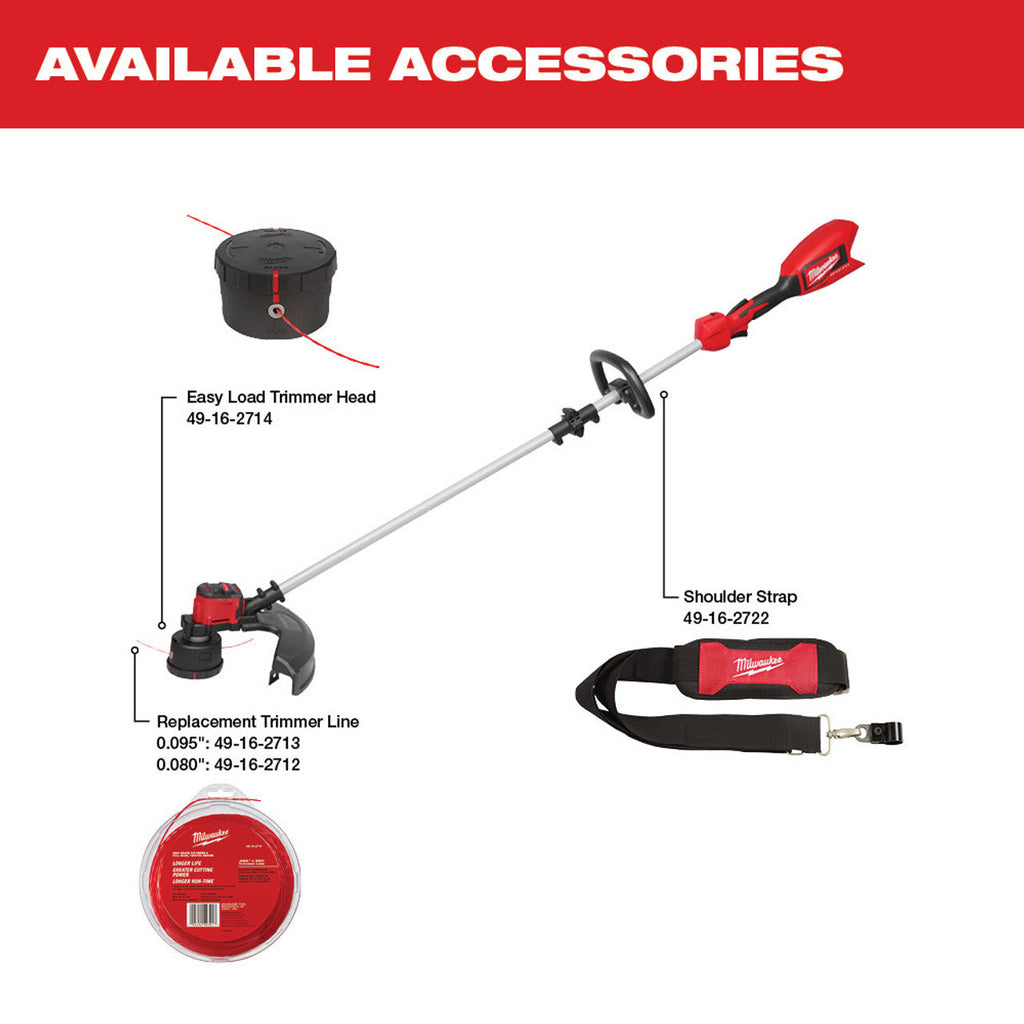 Milwaukee MIL-2828-20 M18 Brushless String Trimmer Bare Tool