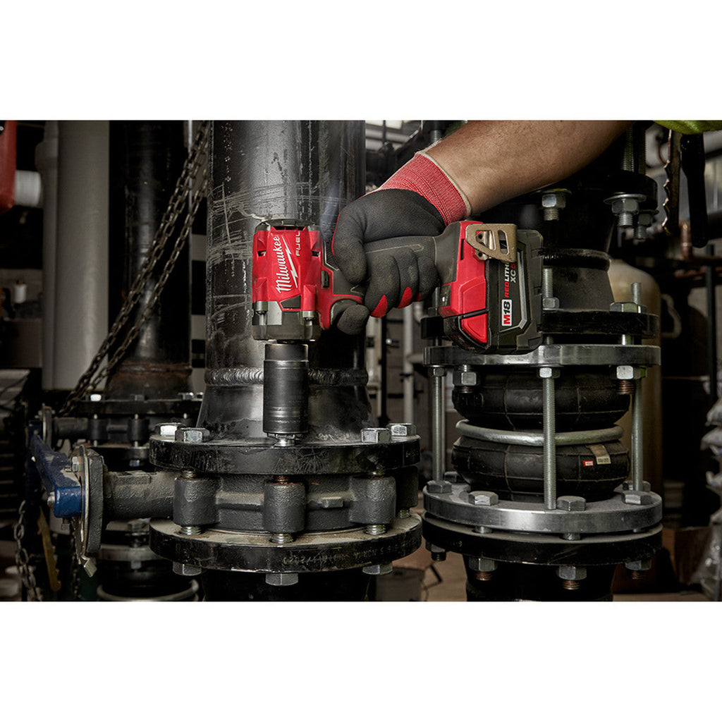 Milwaukee MIL-2854-20 M18 FUEL 3/8in Compact Impact Wrench with Friction Ring Bare Tool