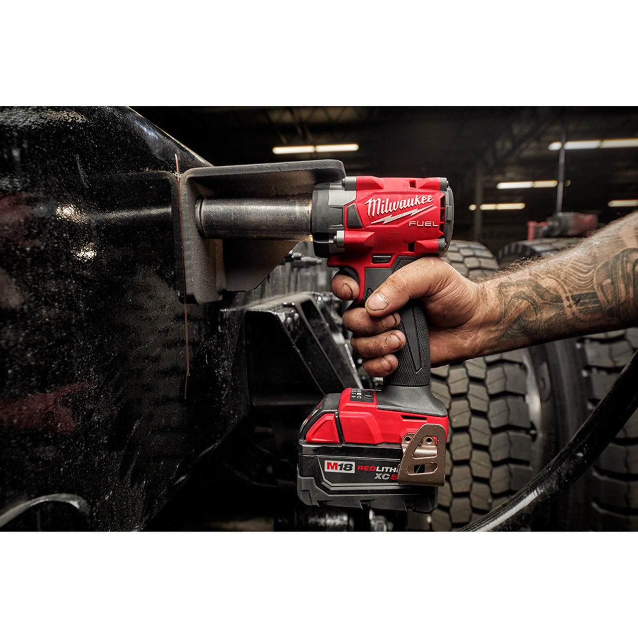 Milwaukee MIL-2854-20 M18 FUEL 3/8in Compact Impact Wrench with Friction Ring Bare Tool