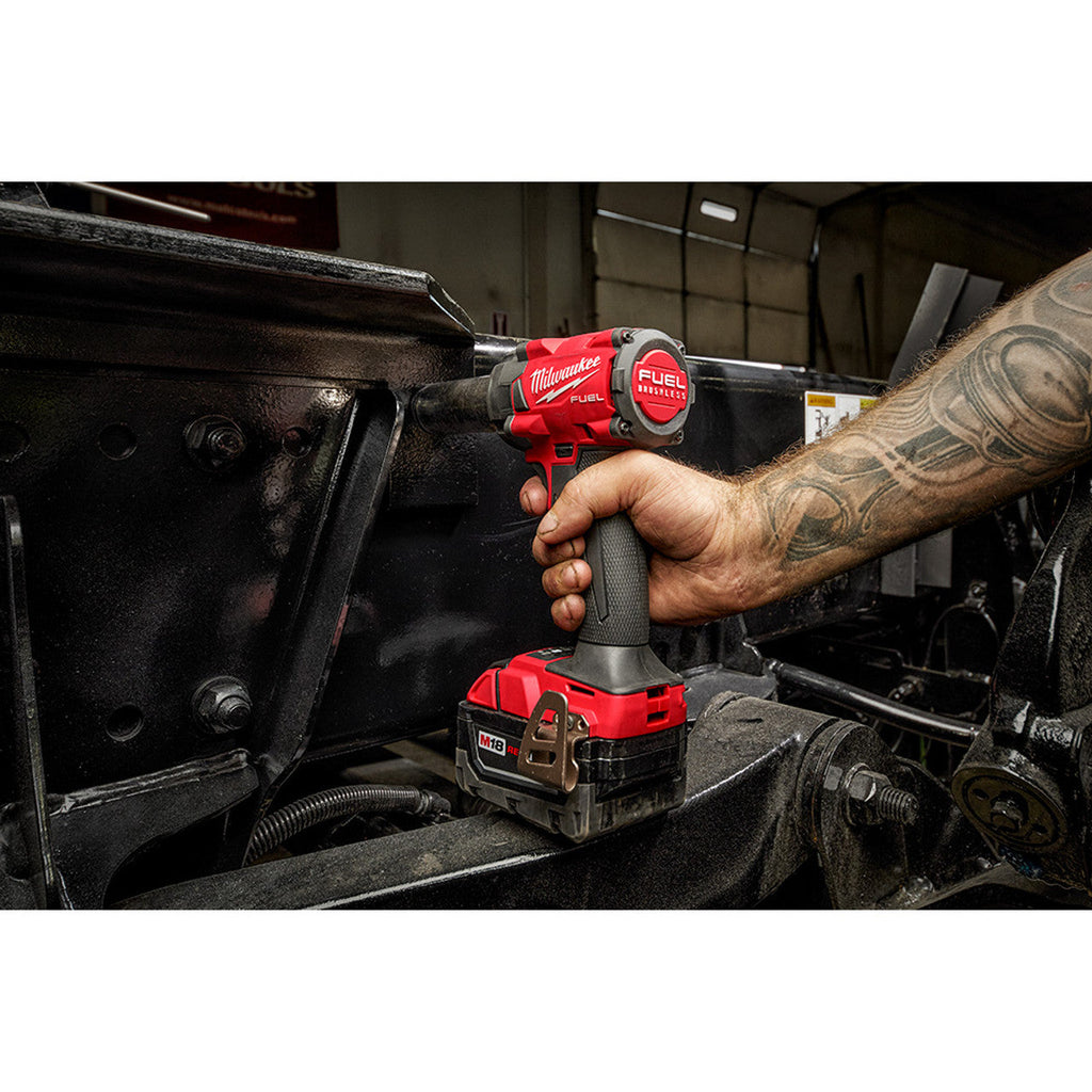 Milwaukee MIL-2854-20 M18 FUEL 3/8in Compact Impact Wrench with Friction Ring Bare Tool