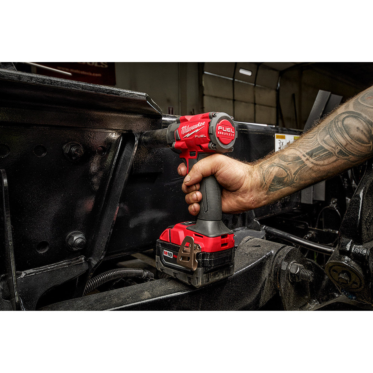 Milwaukee MIL-2854-20 M18 FUEL 3/8in Compact Impact Wrench with Friction Ring Bare Tool
