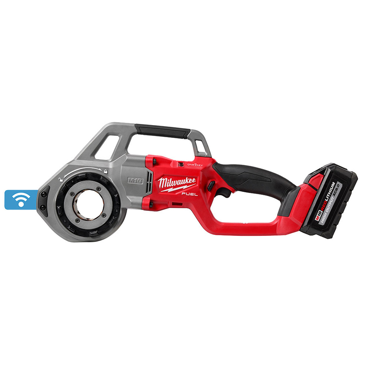 Milwaukee MIL-2870-22 M18 FUEL Compact Pipe Threader 2x XC8.0 Kit with ONE-KEY